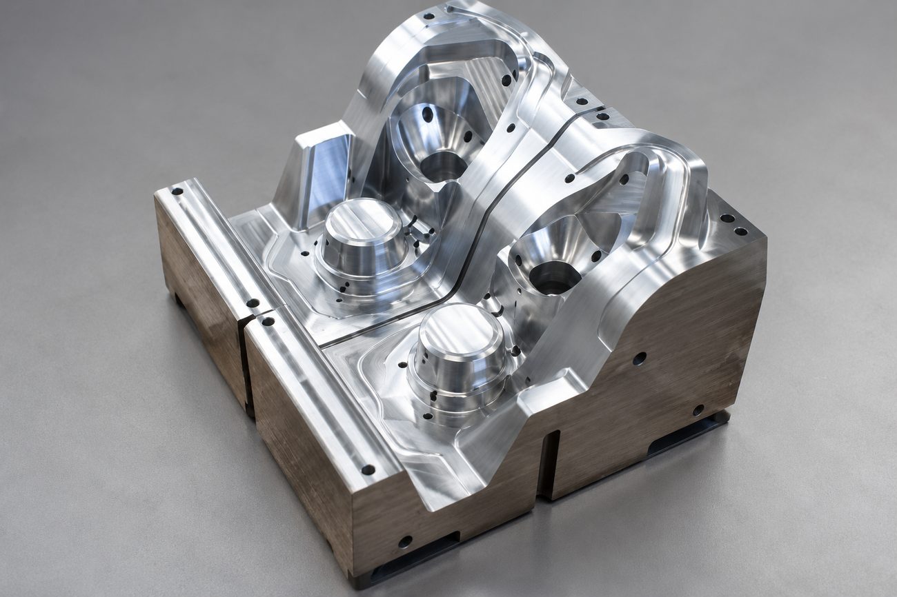 Gefräster Formeinsatz aus Aluminium
